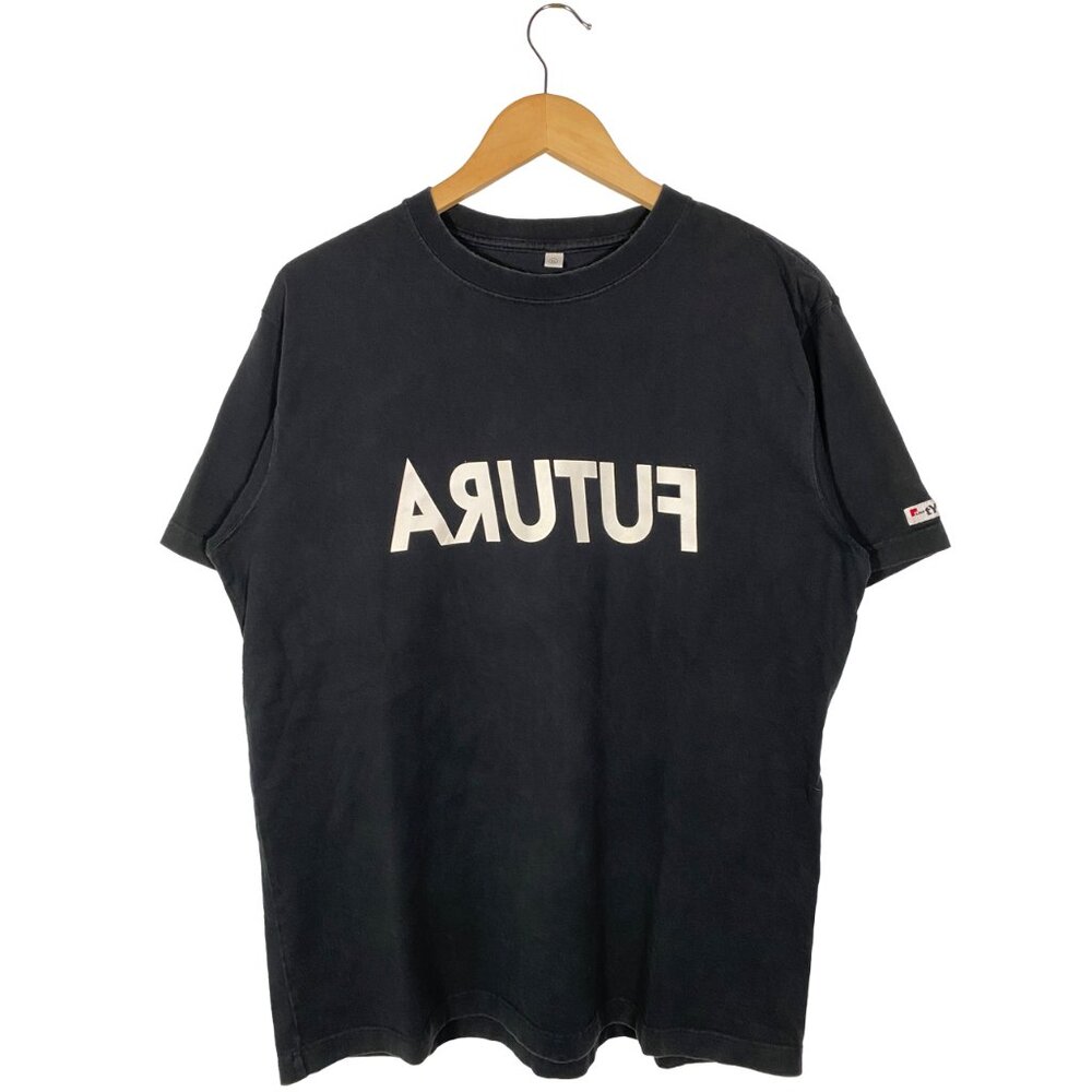 Future x Uniqlo Double Sided Lino Print T-shirt Black mens size XL